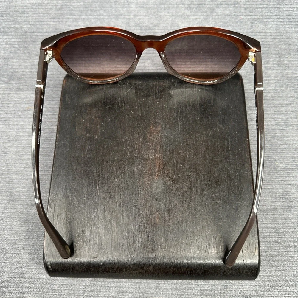 Fossil FOS 2074/S Brown Cat Eye Y2K Sunglasses 7HHFF 54-19-140 Gradient Lens